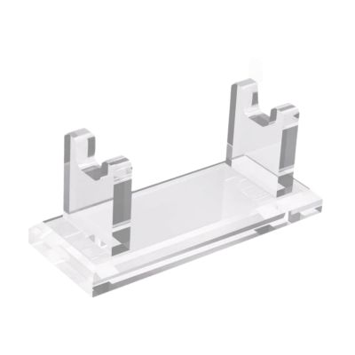 Fenteer Razor Stand Holder Shaving Stand Simple Stable Desktop Easy to Clean Shaver Holder Bathroom Countertop Organizer for -, Clear