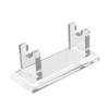 NinthAvenue Basics Razor Stand Holder Storage Bracket Simple Tabletop Acrylic Shaving Stand Bathroom Countertop Organizer for - Accessory, Clear view 1