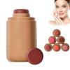 3-in-1 Cream Blush Stick for Cheeks, Lips & Eyes, Buildable Natural Color, Hydrating Non-Greasy Formula, Long Lasting, Easy to Apply, 0.18 oz (6 Shades) (5#) view 1