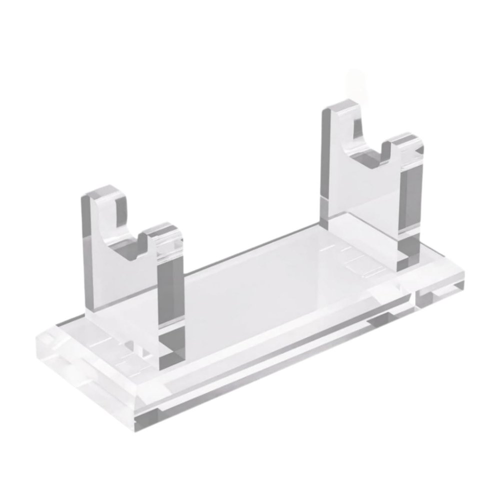IEUDNS Razor Stand Holder Shaver Holder Tabletop, Acrylic, Simple, Shaving Stand Bathroom Countertop Organizer for - Accessory, Clear