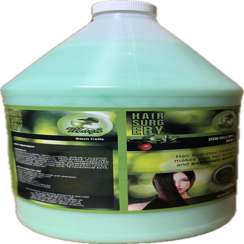 Hair Surgery Professional Treatment with Stem Cells, Hair Hydration Therapy, 128 oz Gallon Size Cirugia Capilar para el cabello regenera y deja brillante