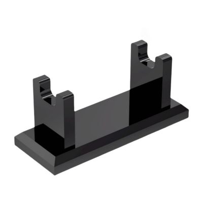 JISADER Razor Stand Holder Shaving Stand, Easy to Clean, Men Gift Desktop Storage Bracket, Bathroom Countertop Organizer for -, Black