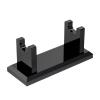 JISADER Razor Stand Holder Shaving Stand, Easy to Clean, Men Gift Desktop Storage Bracket, Bathroom Countertop Organizer for -, Black view 1