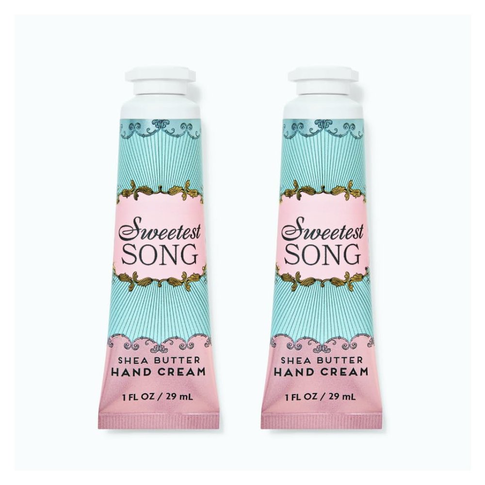 Bath & Body Sweetest Song Hand Cream, 2-pack, 1 fl. oz. each (Packaging Artwork Styles May Vary)