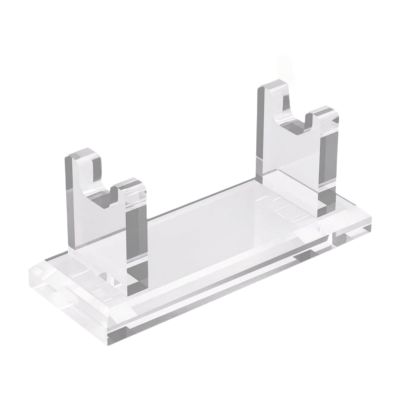 JISADER Razor Stand Holder Shaving Stand, Easy to Clean, Men Gift Desktop Storage Bracket, Bathroom Countertop Organizer for -, Clear
