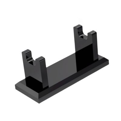 Bothyi Razor Stand Shaver Holder Desktop, Stable, Easy to Clean, Men Gift Bathroom Countertop Organizer Shaving Stand for -, Black