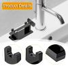 Bothyi Razor Stand Shaver Holder Desktop, Stable, Easy to Clean, Men Gift Bathroom Countertop Organizer Shaving Stand for -, Black view 2