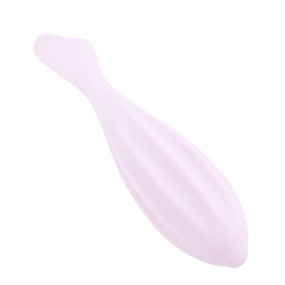 BRRNOO Silicone Massage Roller Silicone Roller Silicone Roller Skincare Tool Ergonomic Portable Easy Cleaning Silicone Face Massage Roller (Pink)