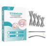 Ingrown Toenail Treatment Kit with Upgraded 6-Angle Shape,Titanium Alloy Ingrown Nail Corrector Tools with 4 Multi-Sizes,Ingrown Toe Nail Relief Remover Strips for Curved Toenail Quick Relief,8Pcs view 1