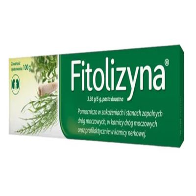 Fitolizyna Herbal Paste 100g Tube  Traditional Polish Formula  Natural Plant Extracts  Imported European Remedy  Authentic Herbal Care Cream  Herbal Paste