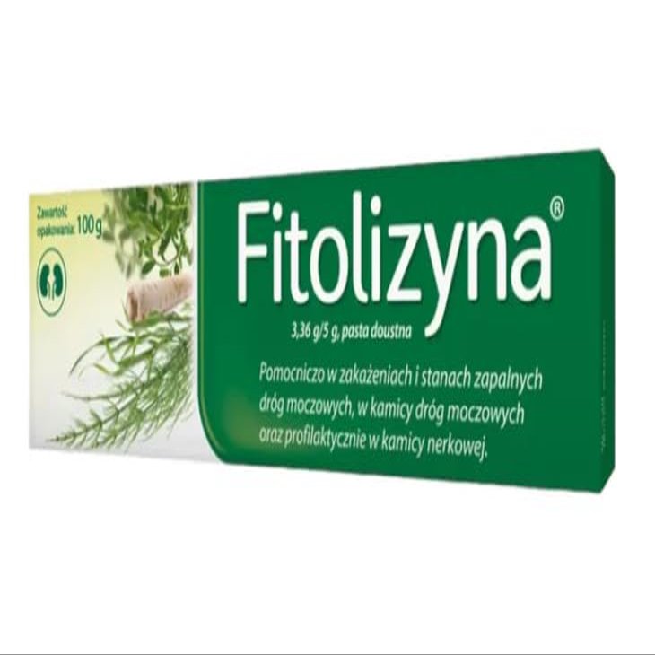 Fitolizyna Herbal Paste 100g Tube Traditional Polish Formula Natural Plant Extracts Imported European Remedy Authentic Herbal Care Cream Herbal Paste