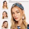 10PCS Women's Headbands Stretchy Non Slip Sweat Absorbent Hair Bands, Retro Printed Twist Knot Hair Band for Workout, Running, Yoga, Sports, Daily Party (Assorted Prints) view 4