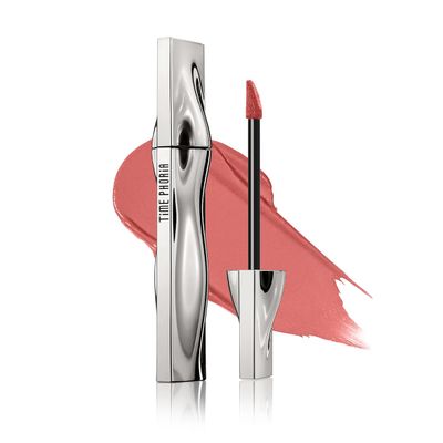 TIMEPHORIA ETERNAL LIP MATTE-Long Lasting Lip Stain, Waterproof & Transferproof Lip Tint, Mask-friendly, Matte Finish Lipstick, Lightweight, High Coverage, Stocking Stuffers For Teen Girls (04 CHARM)