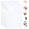 PH PandaHall 11.8x7.8inch Blotting Paper for Flower Press, 50 Sheets Absorbent Paper Large A4 Flower Press Papers Herbarium Papers Blotter Sheets for Herbarium Craft Dried Flowers Making view 1