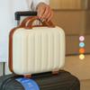 ALIULMIGD Pumpkin cosmetic case pp storage suitcase suitcase (Off-white) view 3