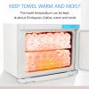 23L Hot Towel Warmer, Towel Heater Cabinet with Removable Drip Tray and Aluminum Chamber, Temp Range 70-80 and Independent Switch Design, Rust-Resistance, for Beauty Salons, Hotel view 3