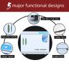23L Hot Towel Warmer, Towel Heater Cabinet with Removable Drip Tray and Aluminum Chamber, Temp Range 70-80 and Independent Switch Design, Rust-Resistance, for Beauty Salons, Hotel view 4