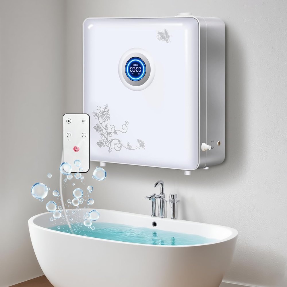 Nano Hydrogen Rich Moisturizing Bubble Bath Machine Above 4000ppd Molecular Hydrogen-Rich Water Bath Spa Bath Machine for Skin Health 