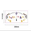 12 sheets new Halloween makeup face stickers, cute ghost makeup tattoo stickers, shooting prop stickers, waterproof and sweat proof view 3