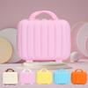 ALIULMIGD Pumpkin cosmetic case pp storage suitcase suitcase (pink) view 2