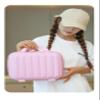 ALIULMIGD Pumpkin cosmetic case pp storage suitcase suitcase (pink) view 3