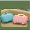ALIULMIGD Pumpkin cosmetic case pp storage suitcase suitcase (pink) view 4
