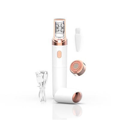 Pluxy Epil Pro 3.0 Women Face Epilator - Painless Hair Remover for Face, Eyebrows, Lip, Chin, Arms, Underarms (White)