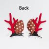 1 Pair of Elk Antler Hair Clips Decorative Hair Extensions Side Sippy Clips Christmas Hair Accessories view 4