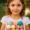 EvolutionUSA Refresh Bath Bombs for Women, 9 Lush Bath Bombs Mini Sized, Luxurious Womens Gift for Mother's Day, Easter, Birthday or Self Care, Relaxing Bathbombs Kids & Womens, Bath Fun view 4