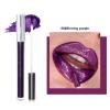 Aislor 1Pc Long Lasting Waterproof Liquid Lipstick High Pigment Glitter Lip Gloss Non Stick Cup Smudge Proof Intense Color Lip Makeup Purple One Size view 3