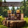 Sandalwood Beard Care Set | Nourish Follicles for Elastic Growth, Deeply Condition with Butter & Oil, Soothe Skin with Recovery Lotion & Gentle Wash view 3