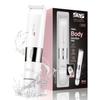DSP 2 in 1 Bikini Hair Trimmer, Dual Head Bikini Trimmer for Women, Female Shavers for Pubic Hair, Ladies Shavers for All Body, Waterproof, Smart Light, Applicable to Underarm Leg Arm Body Face view 1