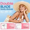 DSP 2 in 1 Bikini Hair Trimmer, Dual Head Bikini Trimmer for Women, Female Shavers for Pubic Hair, Ladies Shavers for All Body, Waterproof, Smart Light, Applicable to Underarm Leg Arm Body Face view 3