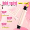 Bekoeen 2PCS Gel Eyeliner Pencil Set, Foldable Black Brown Eyeliner Stamp, Waterproof Eye Liner Pencils, Smudge-Proof eyeliner Pen for Beginners, Easily Draw Exquisite Makeup Look view 2