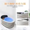 Acrylic Footbath Foot Soak Tub Acrylic Pedicure Sink with Heat and Massage Pedicure Bowl Salon Massage Equipment Home Foot Bath Special for Hotel Foots Bath Club for Foot Soaking(With Water Pump) view 4