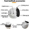 Eagleize Acrylic Footbath Spa Foot Bath Pedicure with Heat and Massage Colorful Lamp Footbath Used in Beauty Salons and Nail Salons Round Foot Spa(with Water Pump) view 4