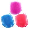 3Pcs Silicone Body Scrubber, Non-Slip PVC Massage Gloves with Hanging Hole Practical Double Sided Brush for Showering Massage.. view 1