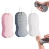 3 Pcs Magic Exfoliating Bath Sponge,Super Soft Exfoliating Shower Sponges,Remove Dead Skin for Adults Children and Pregnant Women,Skin Friendly and Reusable,Alternative to exfoliating Gloves (Set C) view 1