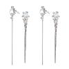4Pieces Moon Hairpin Metal Hair Stick For Bun Updos Costume Hairpin Long Styling Accessories For Women Girl Accessories For U view 1