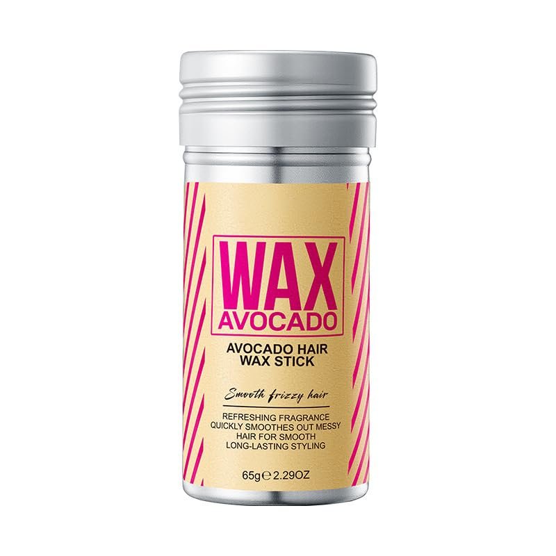 DIDILY Hair Wax Stick with AVOCADO Tames Flyaways & Controls Frizz, Strong Hold for Sleek Styles, Slick Back, Updos - Suitable for All Hair Types, Men & Women