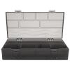 harayaa Hair Tool Storage Box with Dividers Portable Versatile Easy Access Double Sided Hair Ties Organizer Container for Home Office view 1