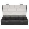 harayaa Hair Tool Storage Box with Dividers Portable Versatile Easy Access Double Sided Hair Ties Organizer Container for Home Office view 2