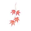 2pcs Red Maple Leaf Arm Small Fresh Pattern Temporary Tattoo For Men And Women, Waterproof And Long-lasting Stickers, Fake Tattoos view 1