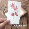 2pcs Red Maple Leaf Arm Small Fresh Pattern Temporary Tattoo For Men And Women, Waterproof And Long-lasting Stickers, Fake Tattoos view 2