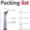 EZAGMWGFB USB Rechargeable with 3 Adjustable Suction Power and Probes Blackhead Extractor Ideal Gift view 2
