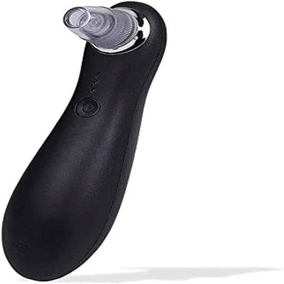 EZAGMWGFB Visible Facial Pore Cleaner Pimple Sucker with HD Camera Acne Comedone Extractor Heads Electric Blackhead Remover Tools(Black)