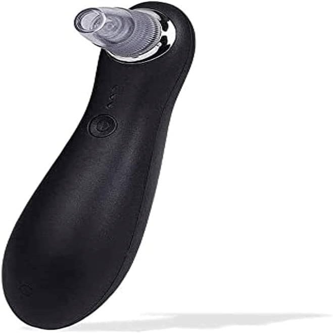 EZAGMWGFB Visible Facial Pore Cleaner Pimple Sucker with HD Camera Acne Comedone Extractor Heads Electric Blackhead Remover Tools(Black)