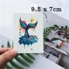 2pcs Watercolor Style Ocean Wave Whale Tail Temporary Tattoo For Men And Women, Waterproof And Long-lasting Stickers, Fake Tattoos view 2