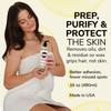 Dermwax PreWax Cleanser Solution 16oz  Prepares & Protects Skin by Removing Dirt & Oils  Helps Improve Wax Adhesion for Smoother Results  Pre Wax Cleanser with Witch Hazel, Chamomile & Calendula view 2