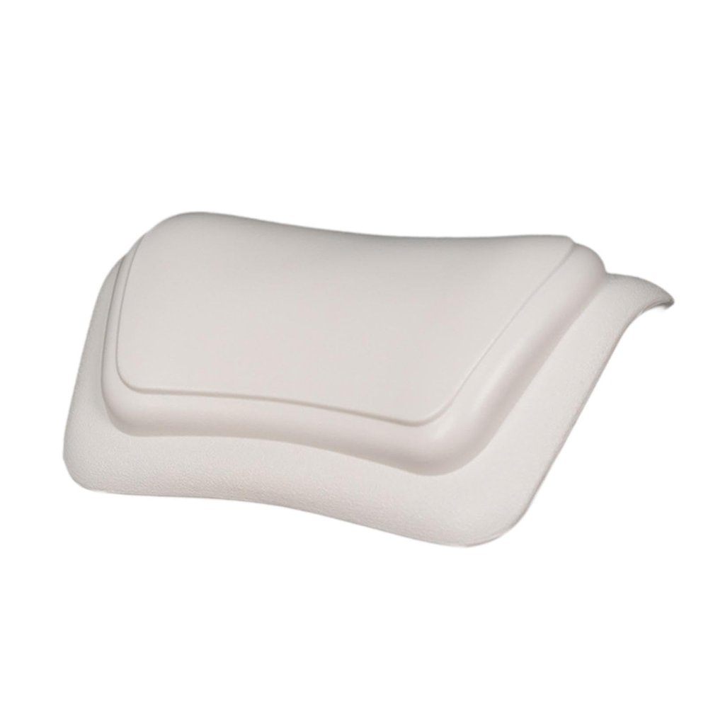  Bath Pillow Non Slip PU Comfortable Stable Quick Dry Neck Support Relaxing Bathing Accessories for Women, White
